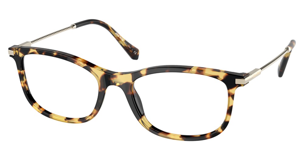 Miu Miu MU 09TV cateye eyeglasses in Light Havana