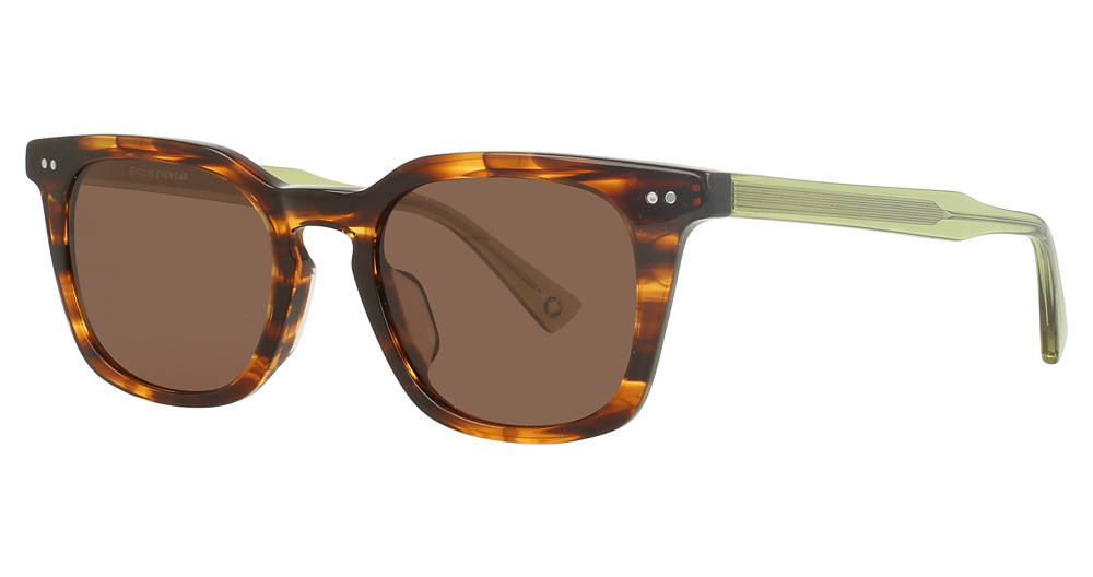 Bourbon Demi w/Dark Olive Crystal