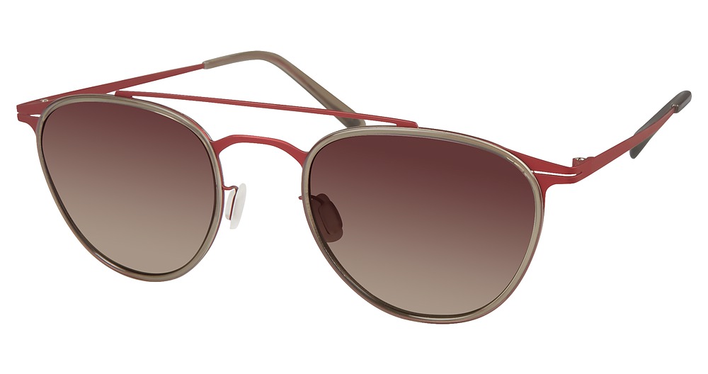 Modo 685 aviator sunglasses in Smoke/Burgundy Gradient