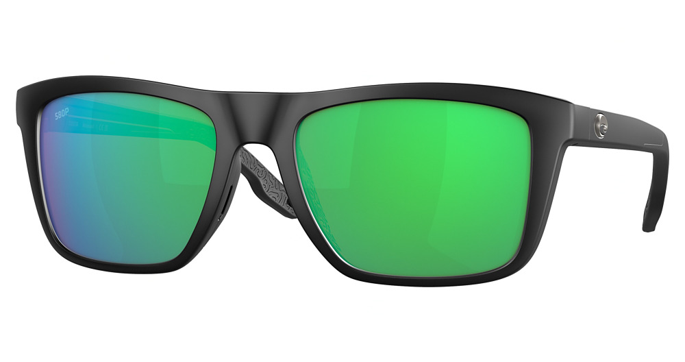 MATTE BLACK / GREEN MIRROR 580P