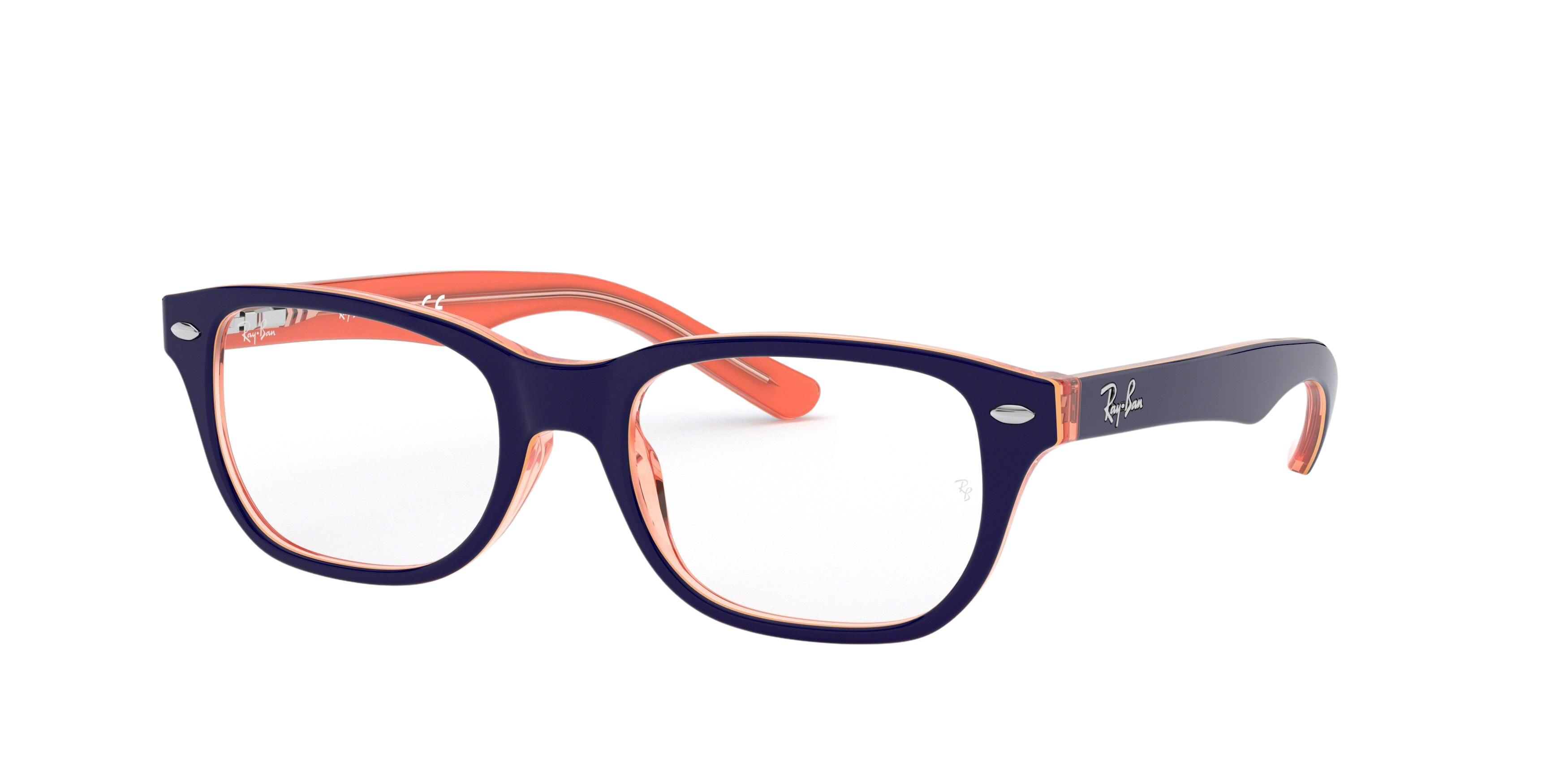 TRASP ORANGE ON TOP BLUE