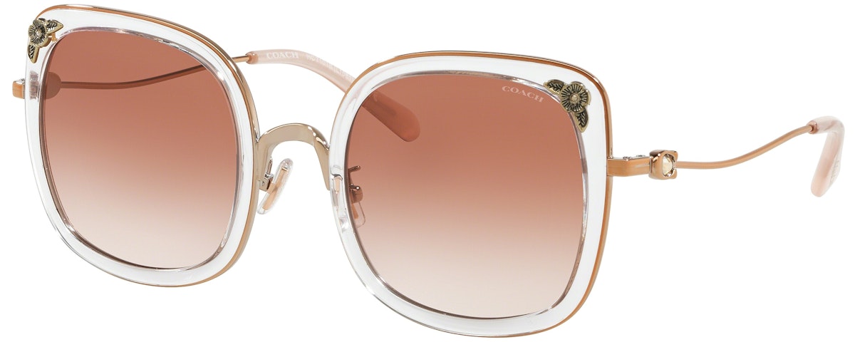 ROSE GOLD / TRANSPARENT PINK