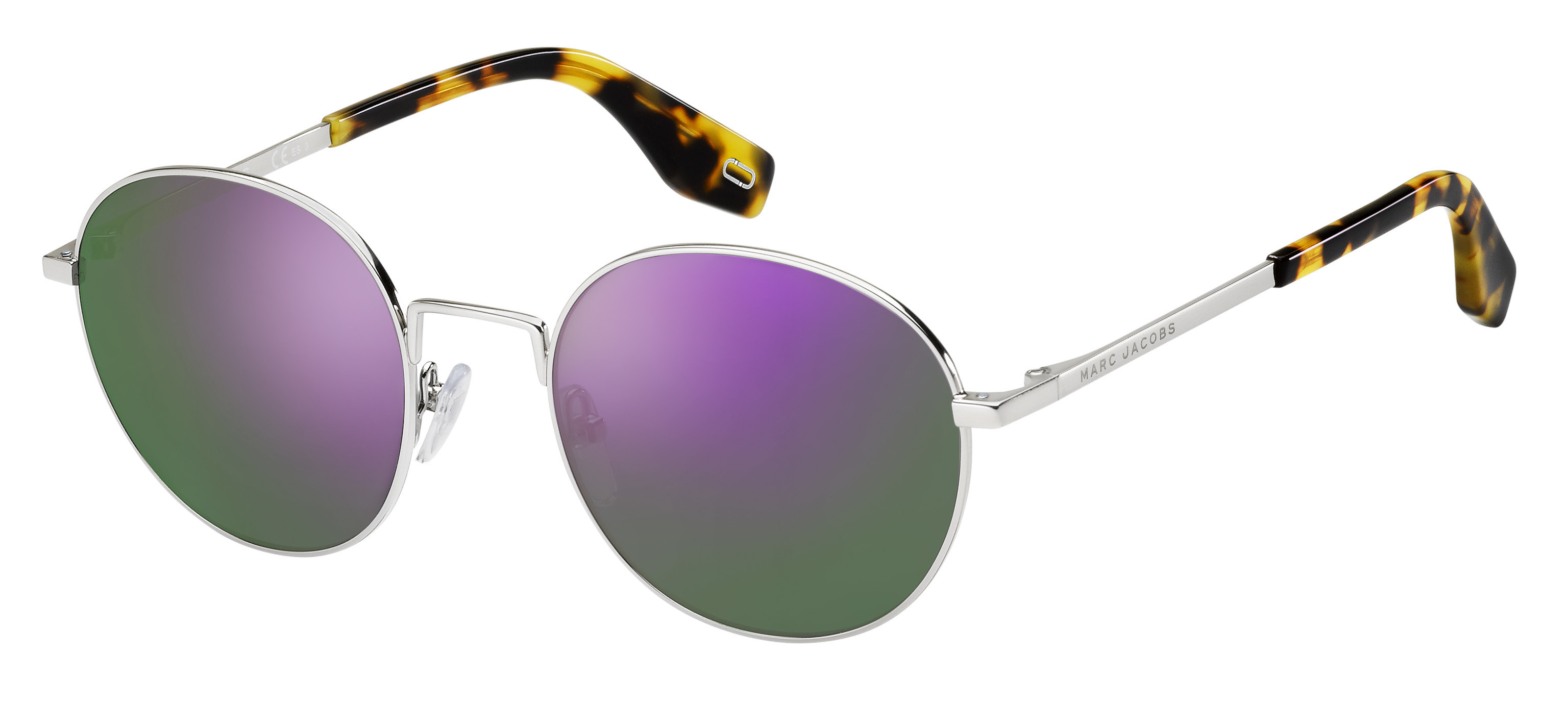 Marc Jacobs Marc 272/S round sunglasses in Violet (Te Mullayer Violet)
