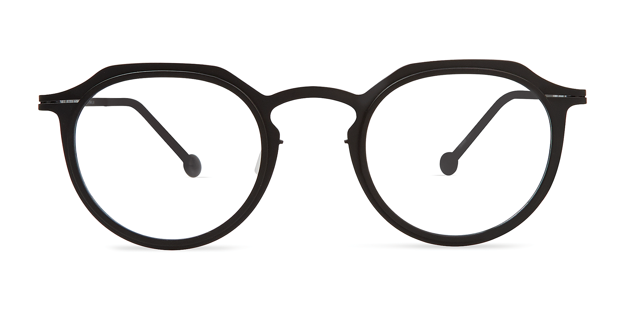 Modo DUOMO round eyeglasses in Black