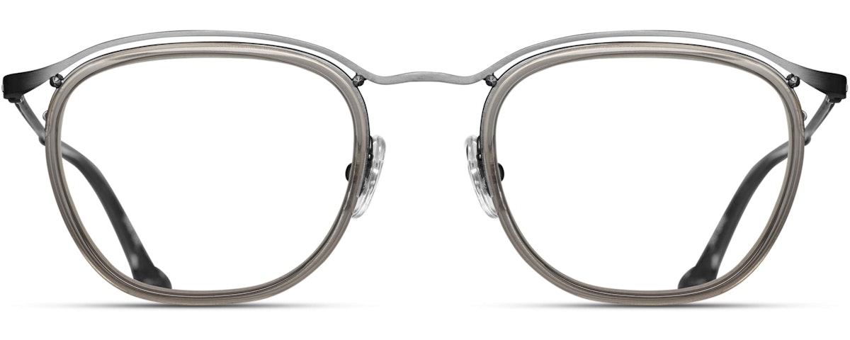 Antique Silver / Grey Crystal