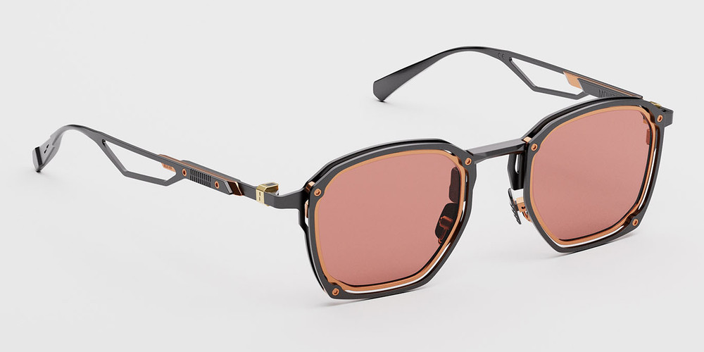 Trinitas 01 / Shiny Copper & Violet