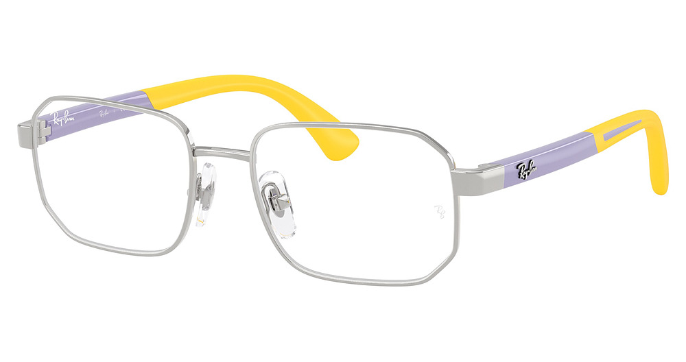 Ray-Ban RY1060 square eyeglasses in Silver