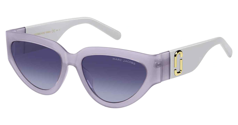 Marc Jacobs MARC 645/S cateye sunglasses in Violgrey/Grey Doubleshade