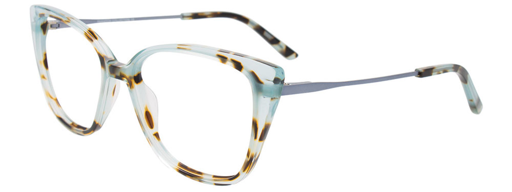 Light Pink & Pink Tortoise / Satin Steel