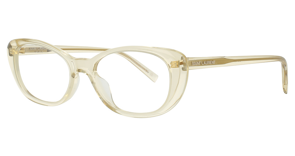 Saint Laurent SL 822 OPT cateye eyeglasses in Yellow