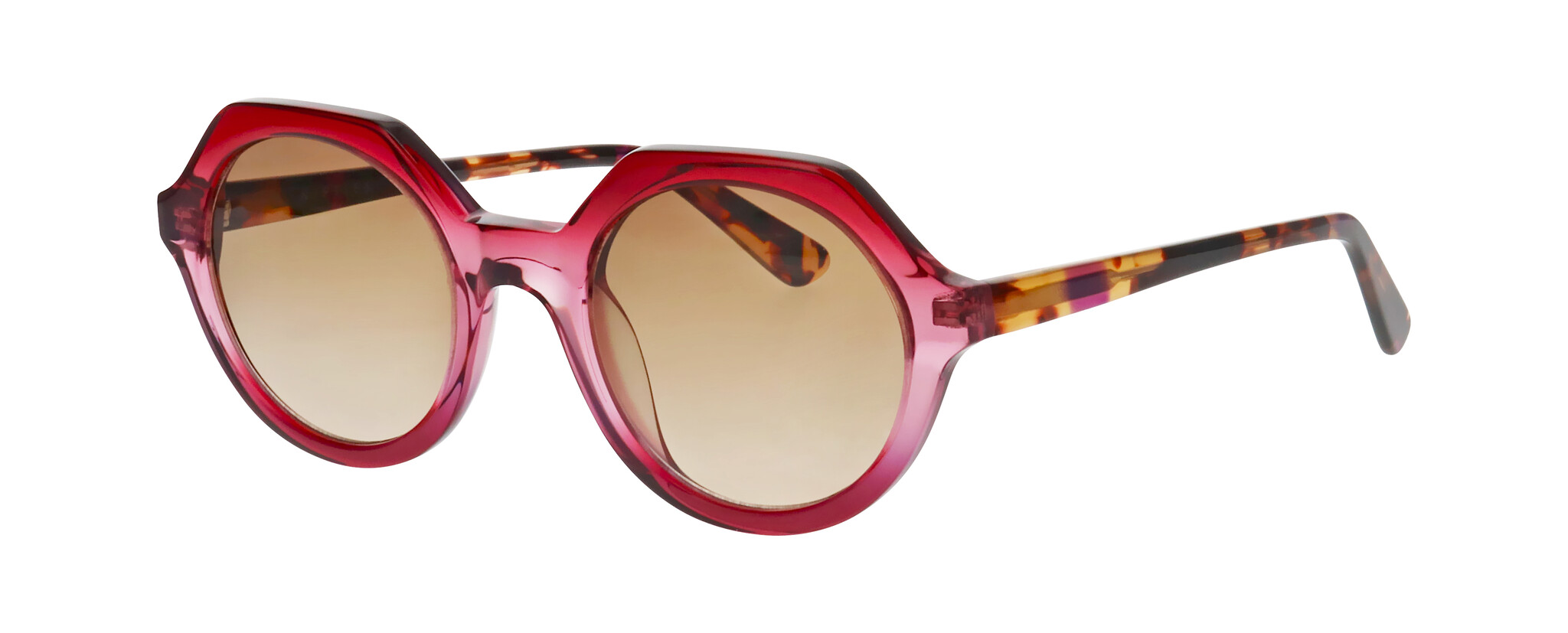 PLUM GRADIENT TRANSPARENT