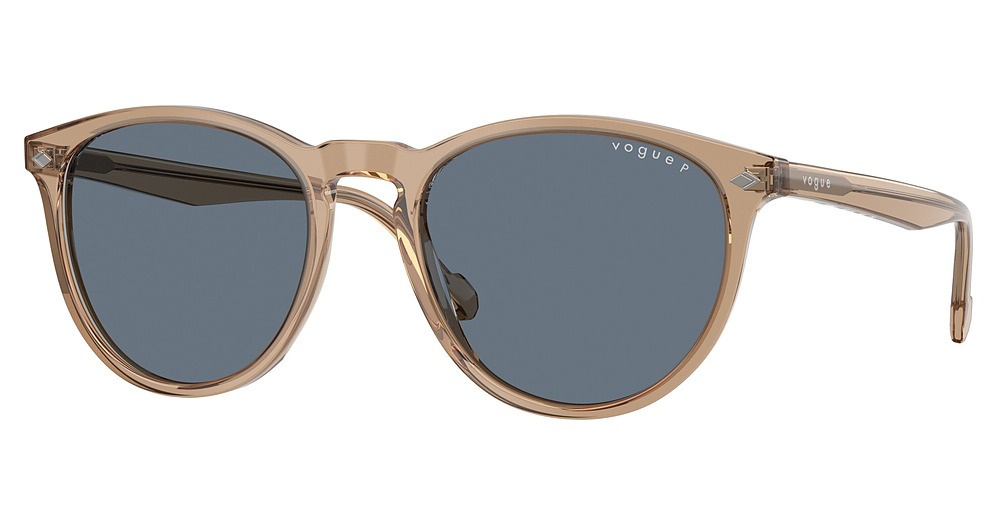 TRANSPARENT BROWN / BLUE POLAR