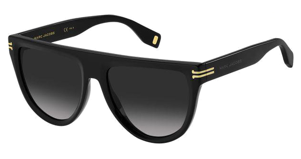 Marc Jacobs MJ 1069/S round sunglasses in Black/Dark Grey Shaded