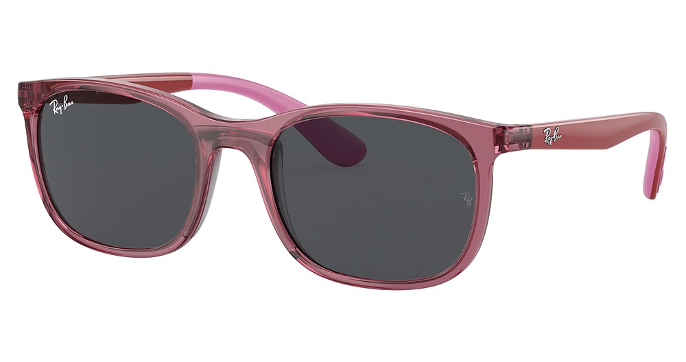 TRANSP PINK ON RUBBER PI / DARK GREY