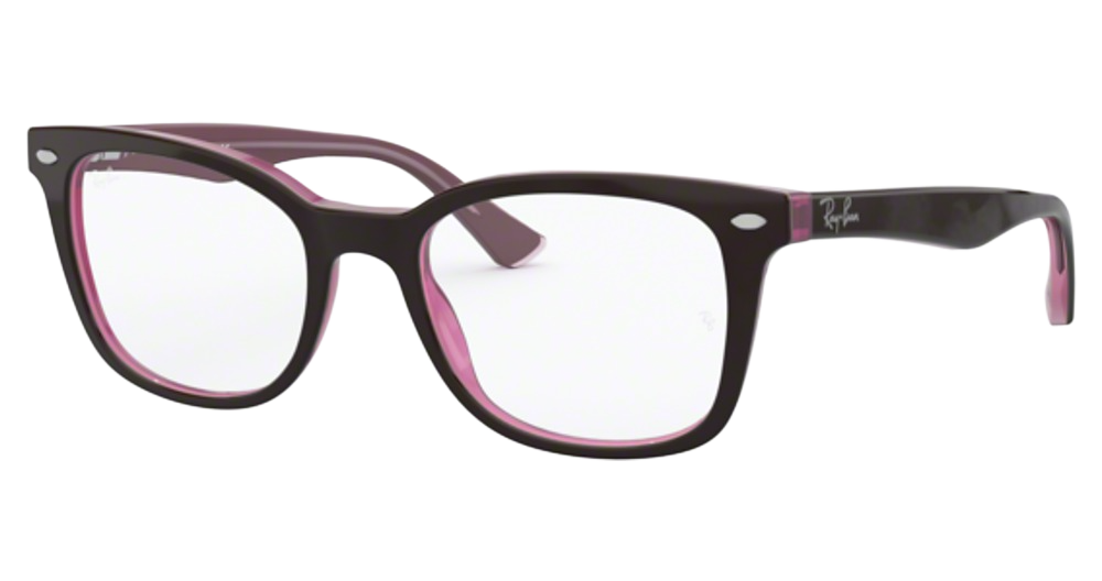 BROWN ON OPAL PINK