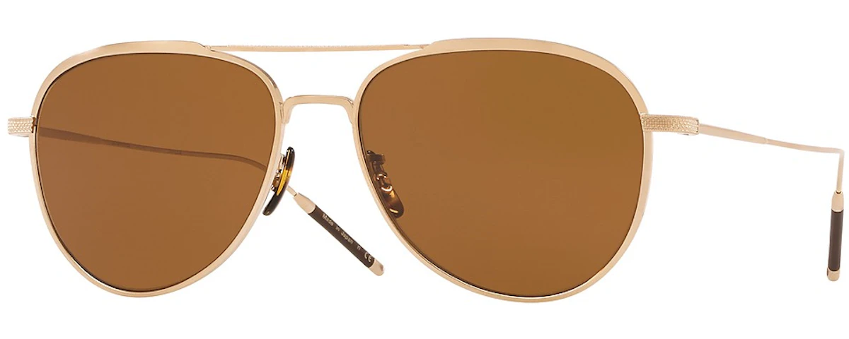 BRUSHED GOLD / BROWN