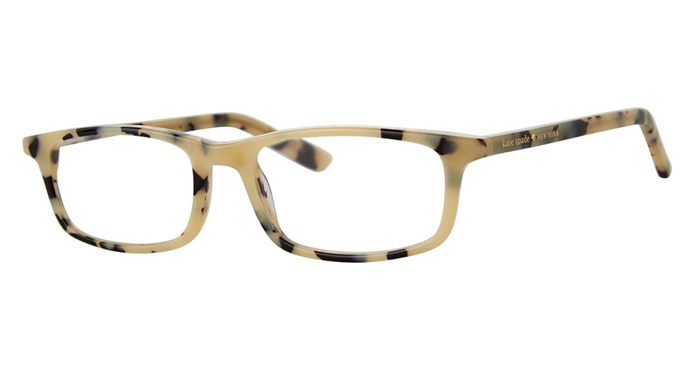 Kate Spade JODIE rectangle eyeglasses in Hvna Brgn
