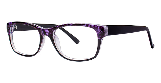 PURPLE/BLACK