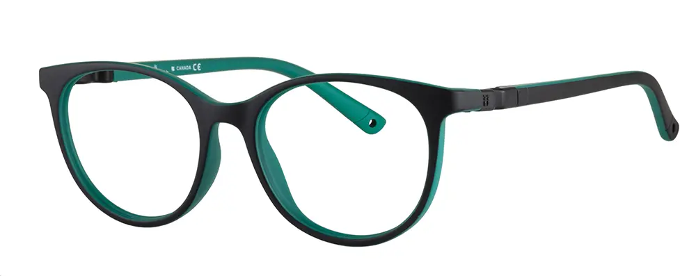 SATIN BLACK/GREEN
