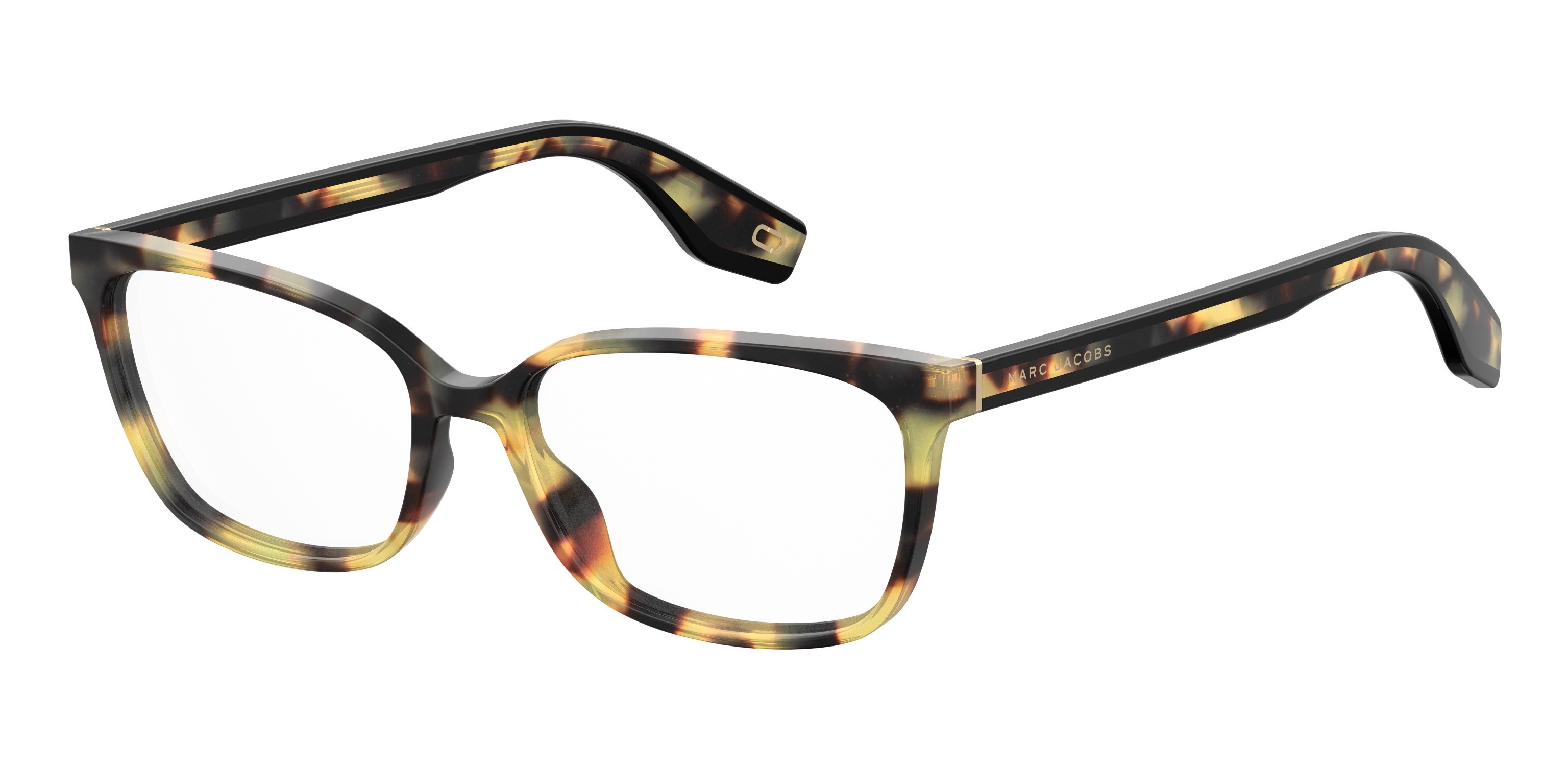 Marc Jacobs Marc 282 rectangle eyeglasses in Yellow Havana