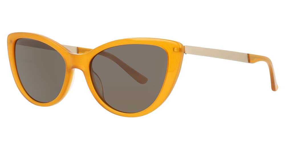 ORANGE-BROWN MEDIUM SHINY