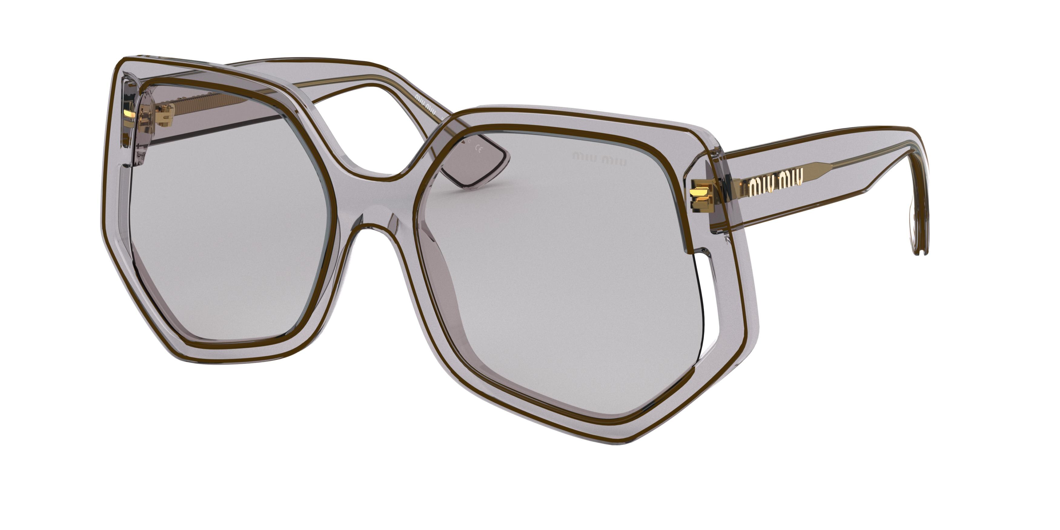 Miu Miu MU 07VSA square sunglasses in Grey