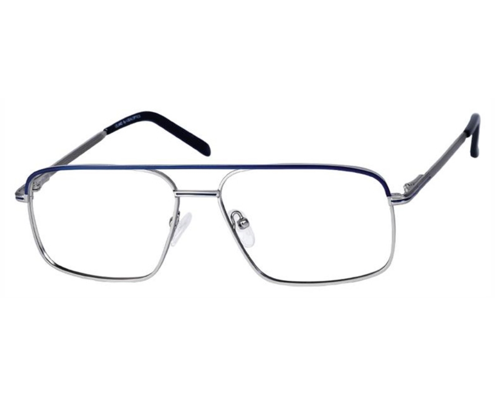 Silver/Dark Navy
