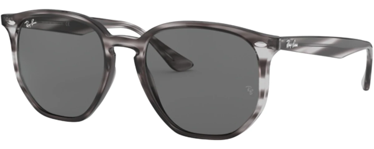 STRIPED GREY HAVANA / DARK GREY