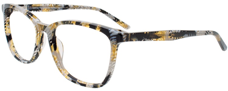 Transparent & Brown Mix Pattern