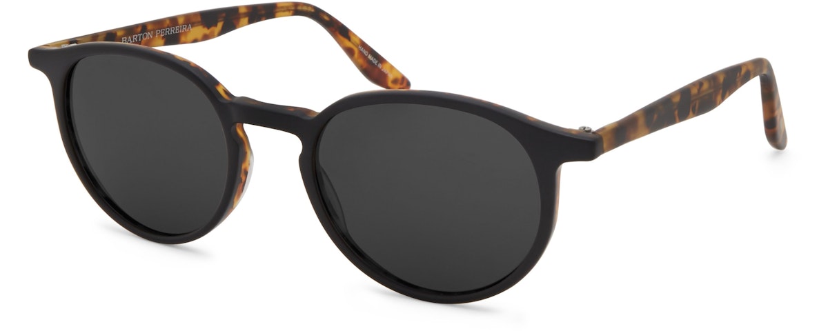 Matte Black Amber Tortoise