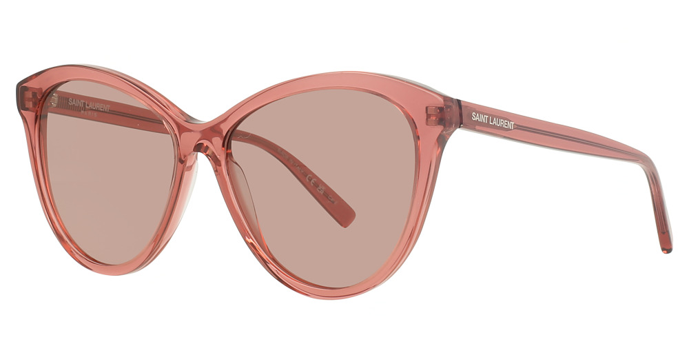 Saint Laurent SL 456 cateye sunglasses in Pink Pink Brown/Brown