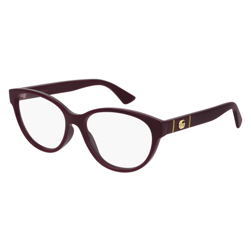 Gucci GG0633O round eyeglasses in Brown Brown Transparent