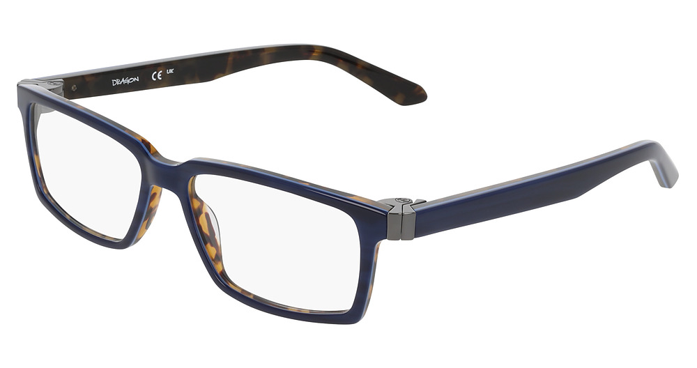 DARK BLUE OVER TORTOISE