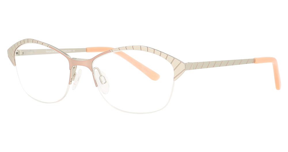 Satin Light Salmon & Steel