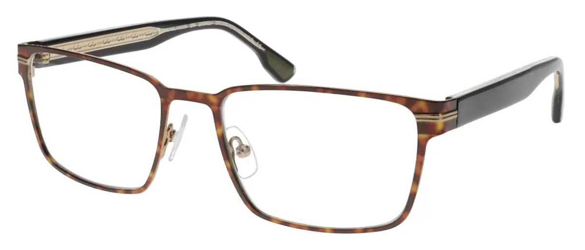 BROWN TORTOISE/GOLD