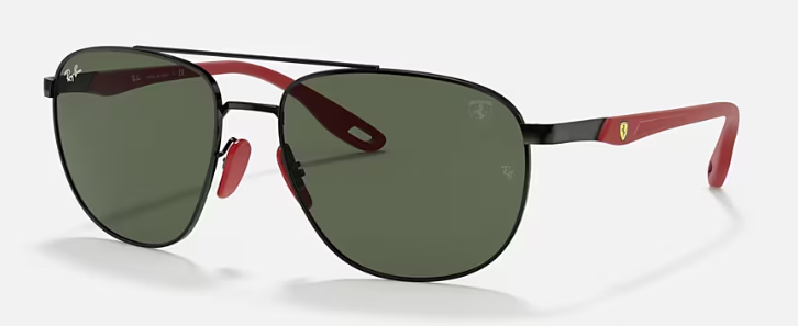 BLACK / DARK GREEN