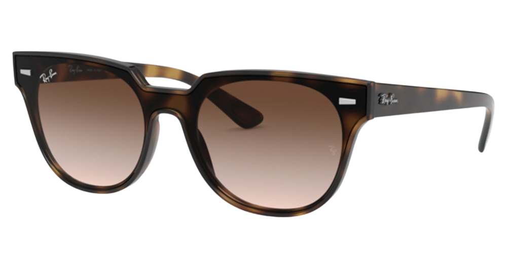 Ray-Ban RB4368N cateye sunglasses in Light Havana/Brown Gradient Dark Brown