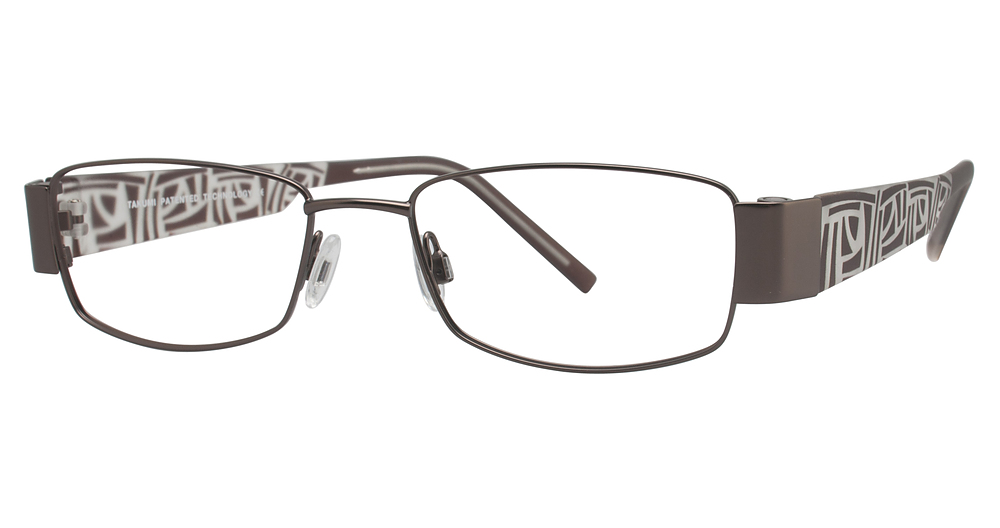 Satin Brown / Brown & Clear