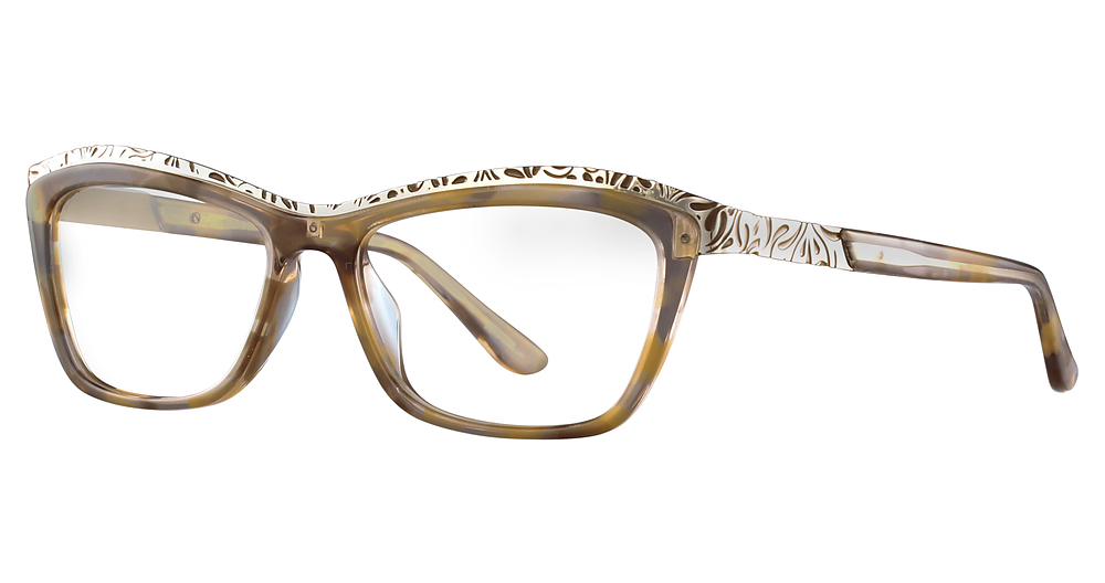 Marbled Brown & Clear