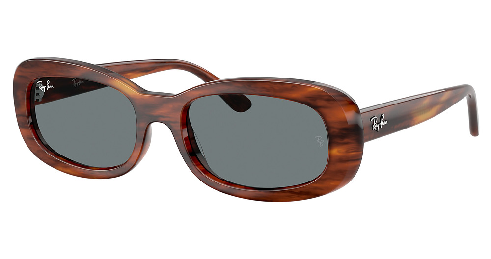 STRIPED HAVANA / BLUE