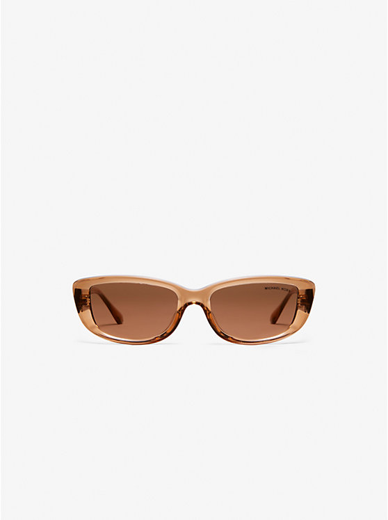 BROWN TRANSPARENT / BROWN SOLID BACK MIRROR