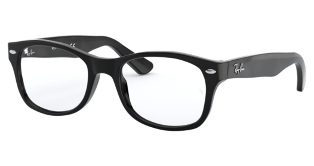 Ray-Ban RY1528 round eyeglasses in Black