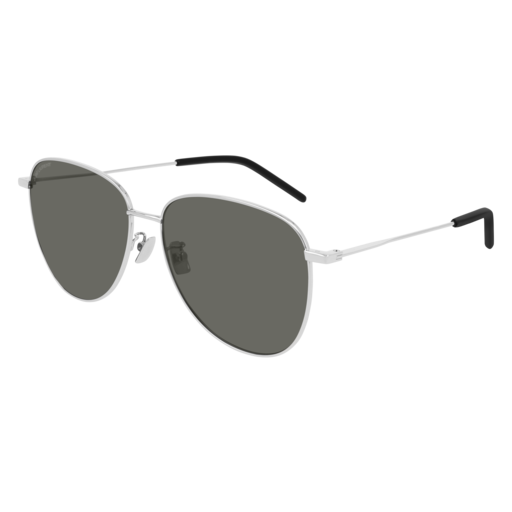 Saint Laurent SL 328/K aviator sunglasses in Silver