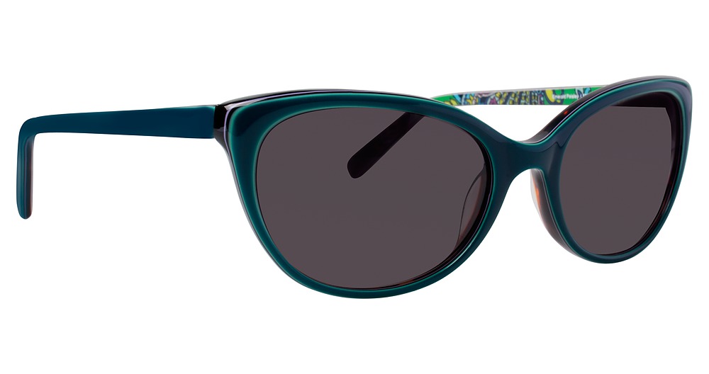Emerald Paisley / Solid Brown