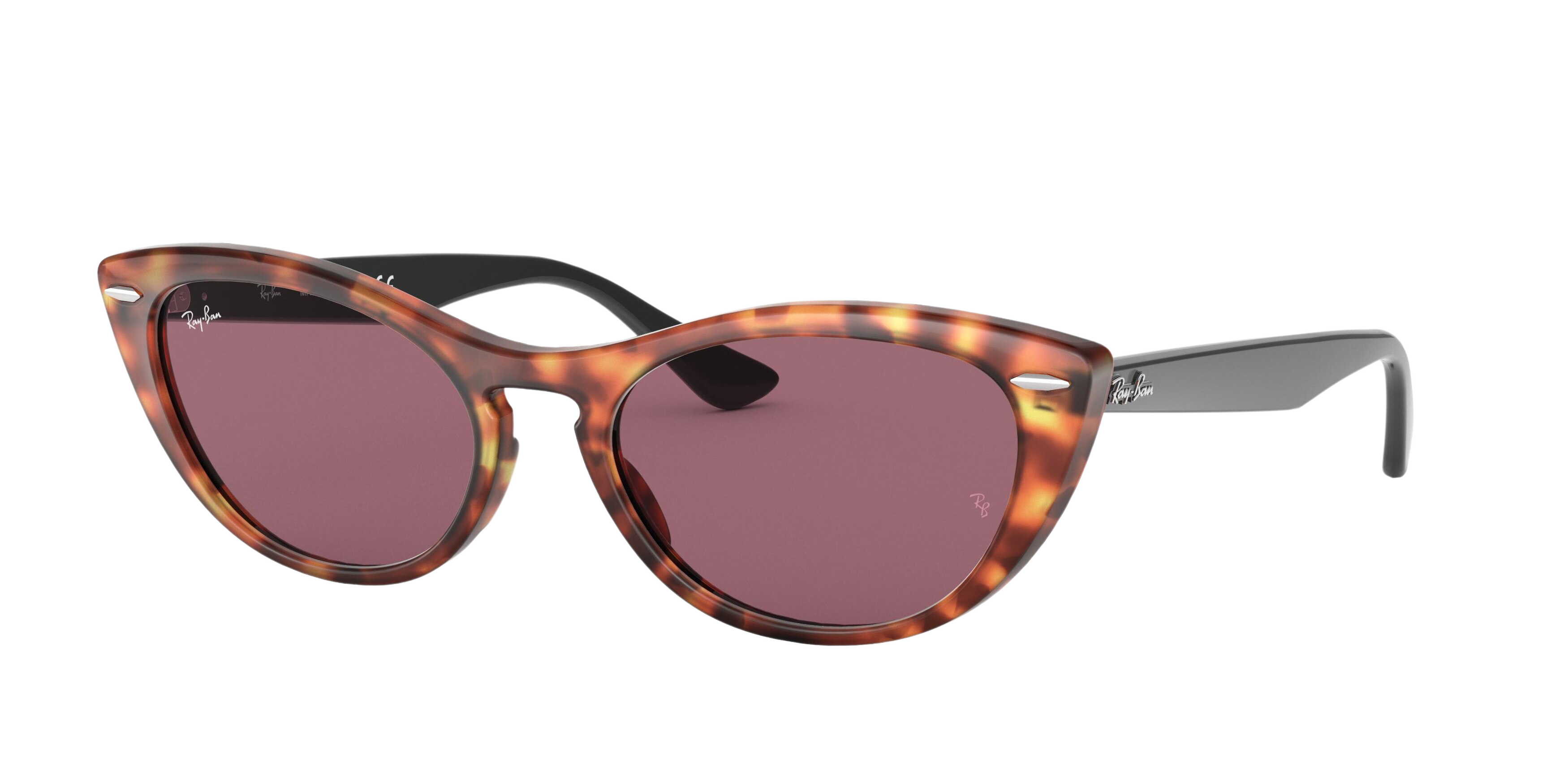 Ray-Ban RB4314N cateye sunglasses in Havana Red