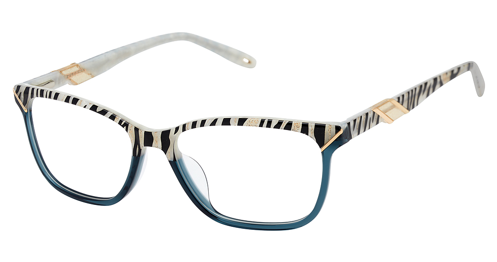 bone/teal