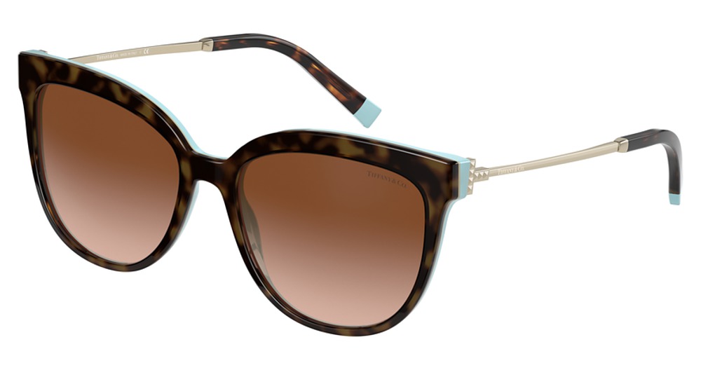 HAVANA ON TIFFANY BLUE / BROWN GRADIENT