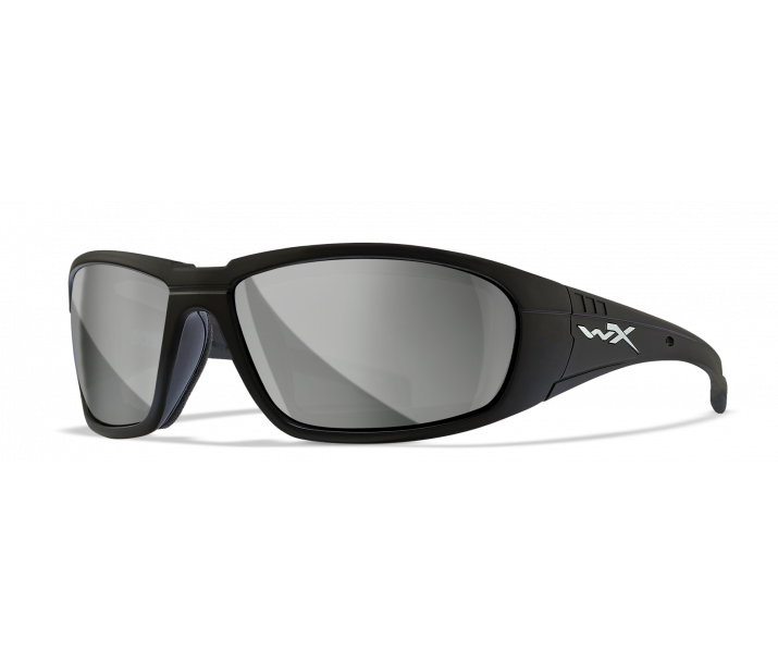 Matte Black / GREY SILVER FLASH