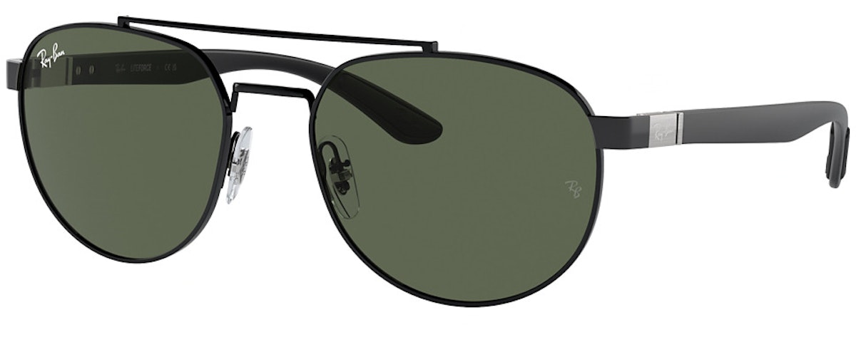 BLACK / DARK GREEN
