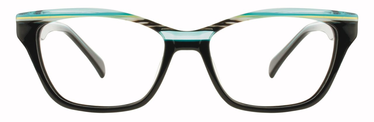 Teal Multi / Black